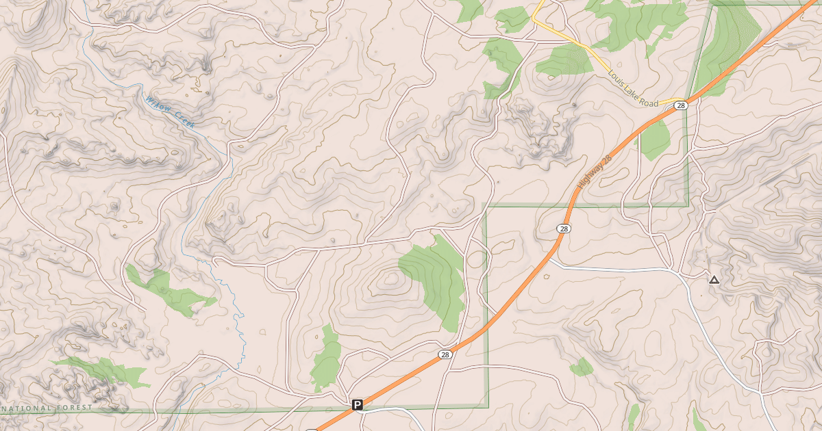 Map preview of HERMIT GULCH