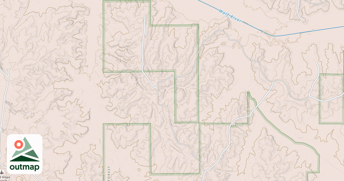 Map of KITCHENS