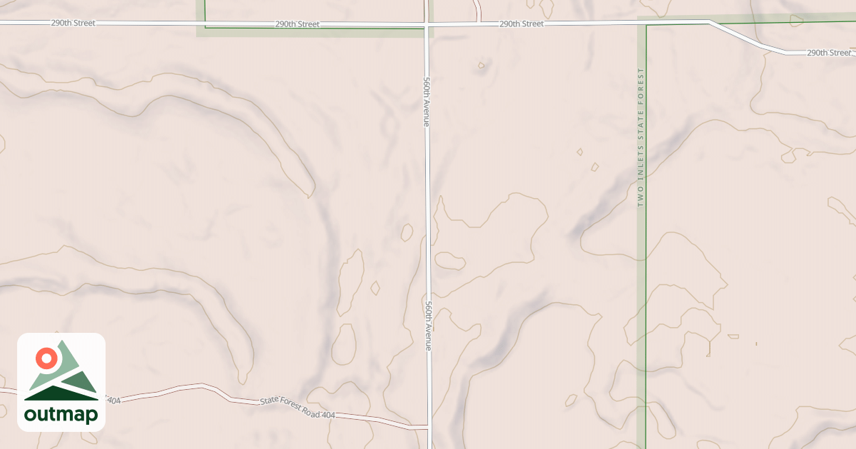 Map of Forest Riders Trails