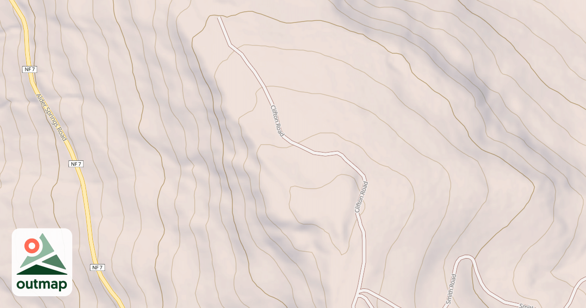 Map of CLIFTON