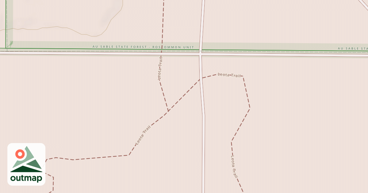 Map of Leota Trail