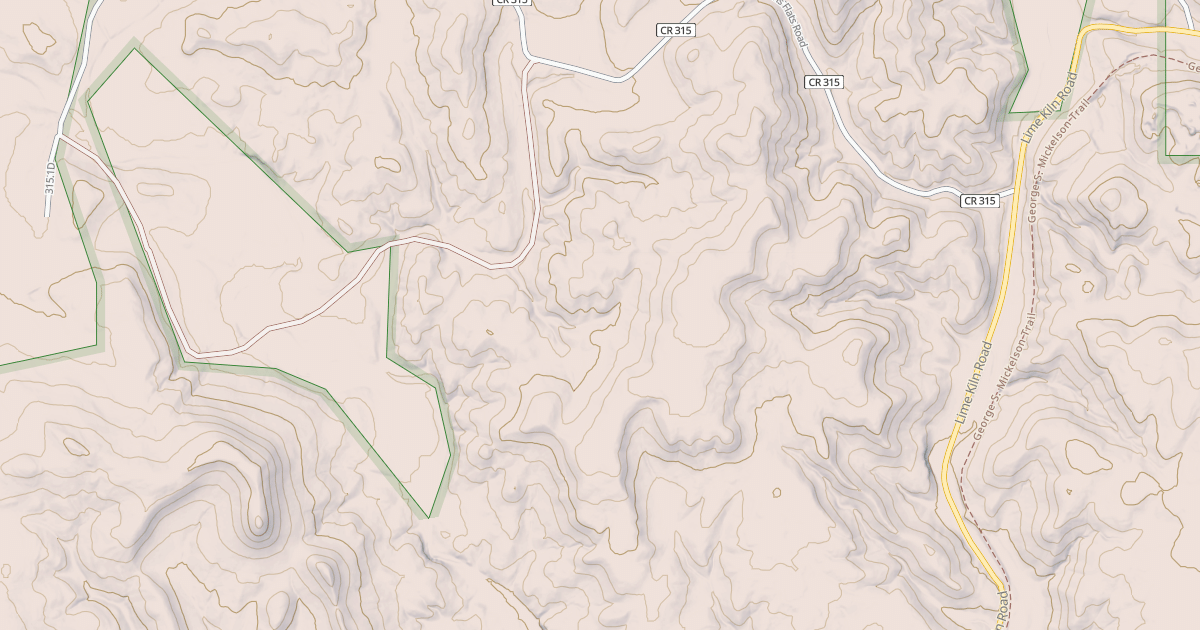 Map preview of HOPKINS FLAT BR 1B
