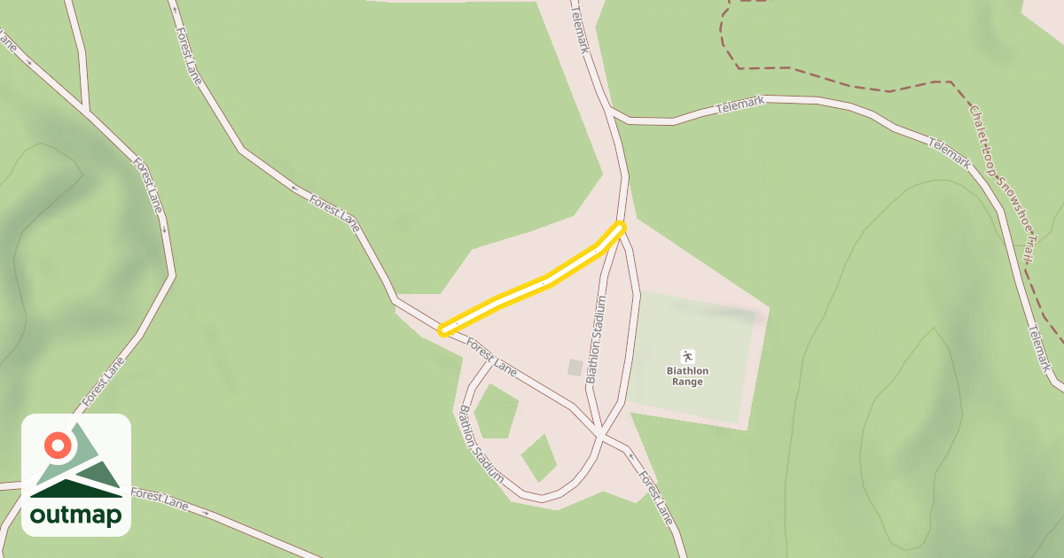 Map of Biathlon Stadium