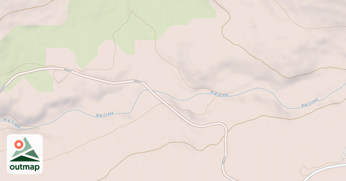 Map of BIG SANDY T2