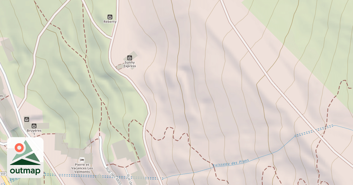 Map of La Mine