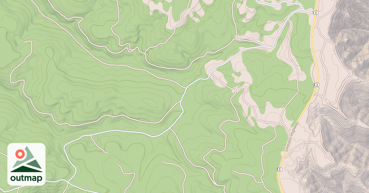 Map of N326 WILD HORSE