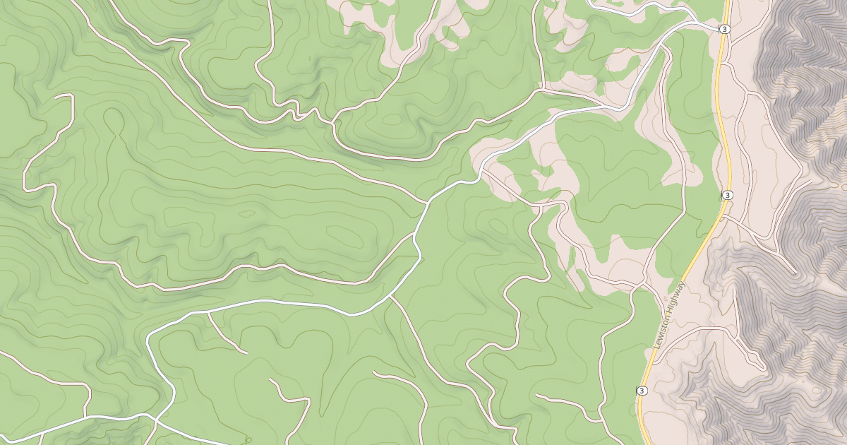 Map preview of N326 WILD HORSE