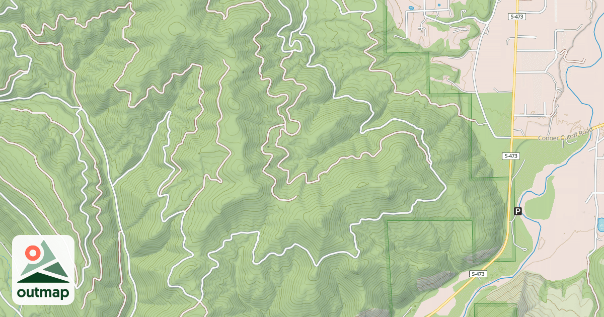 Map of (FDR) HART BENCH LOOP