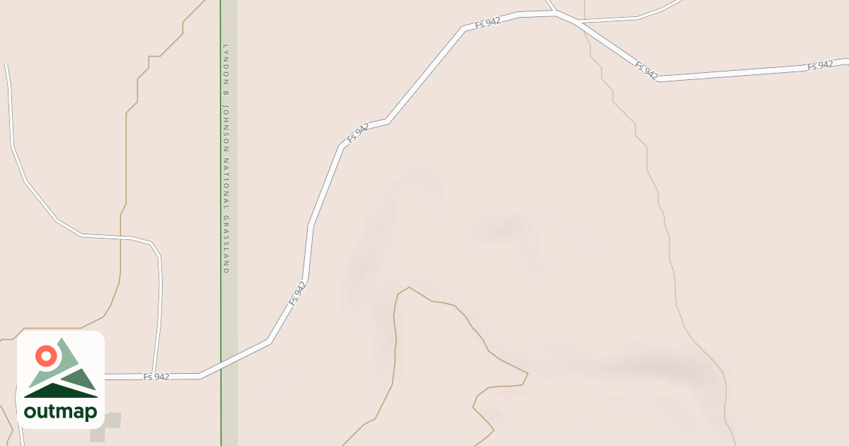 Map of USFS Motor Vehicle Use Map Roads {A1D43C8C-F2DE-40E0-A4F1-48C507AFA92C}