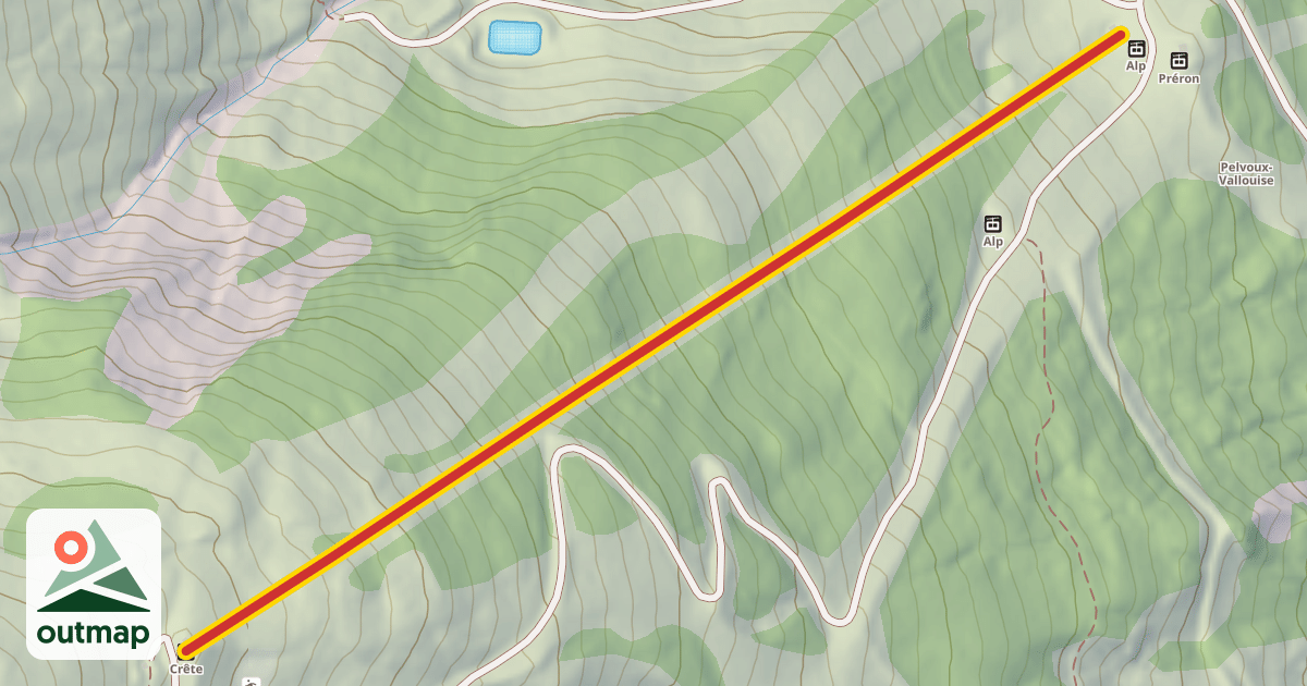 Map of Crête
