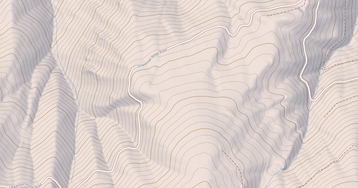 Map preview of DINKELMAN RIDGE