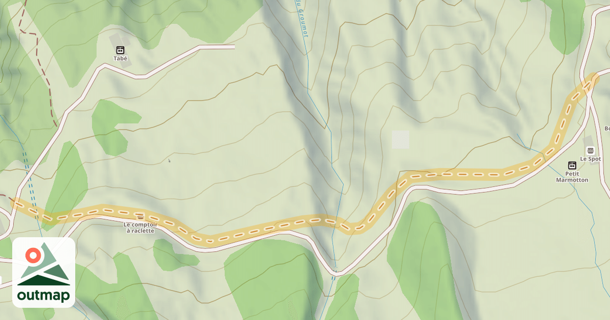 Map of La Trapette