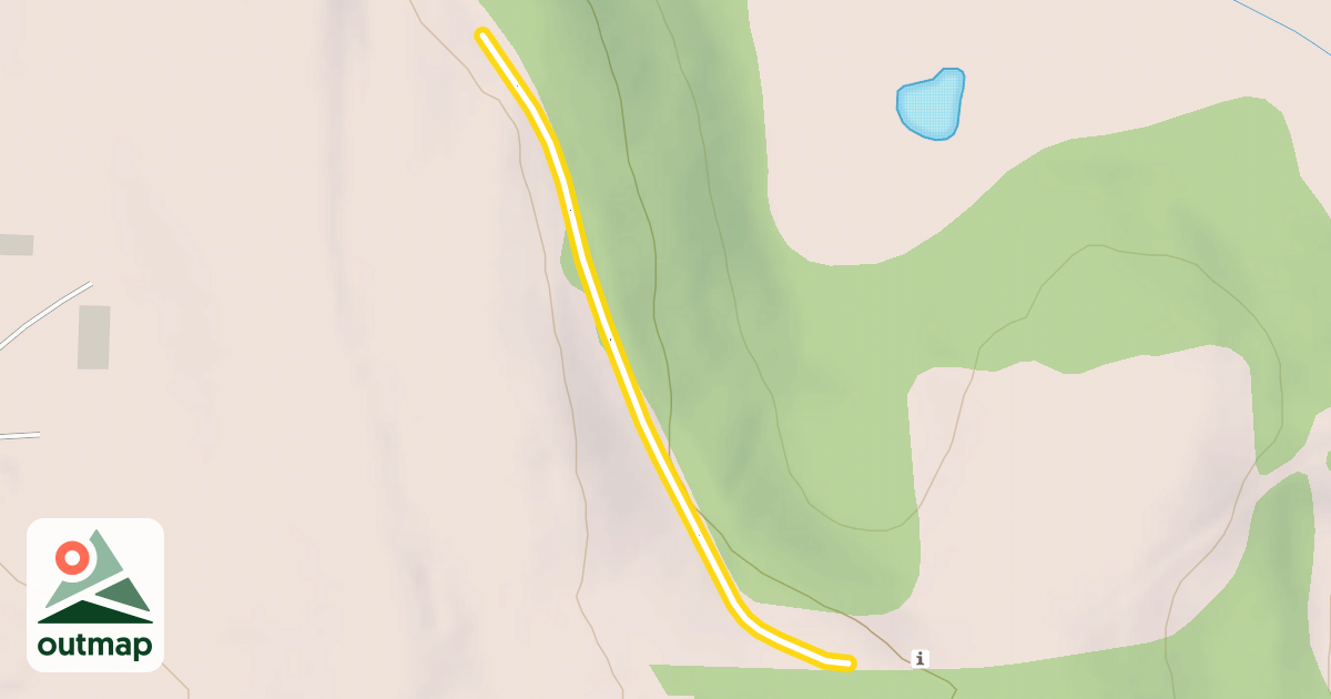 Map of Whispering Pines Trail