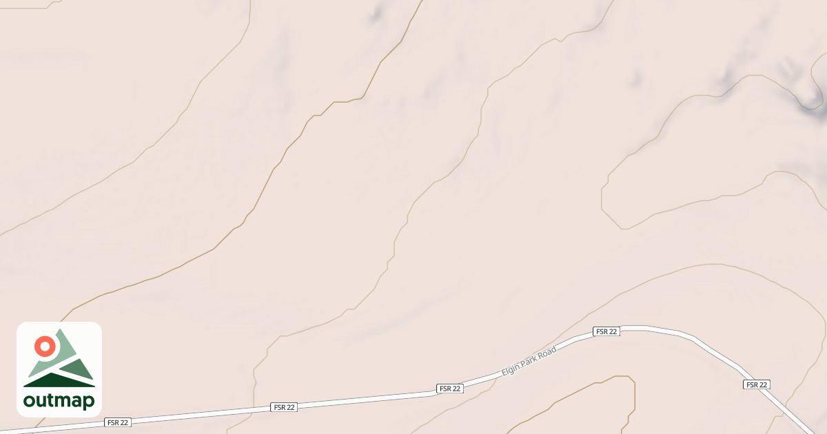 Map of RABBIT CREEK ROAD
