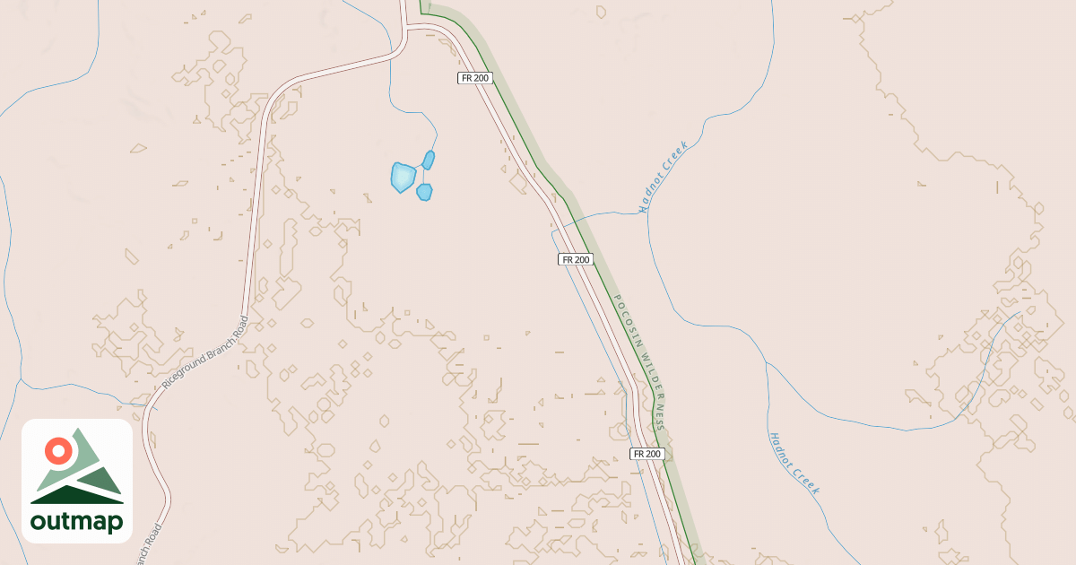 Map of N. GULLEY BRANCH