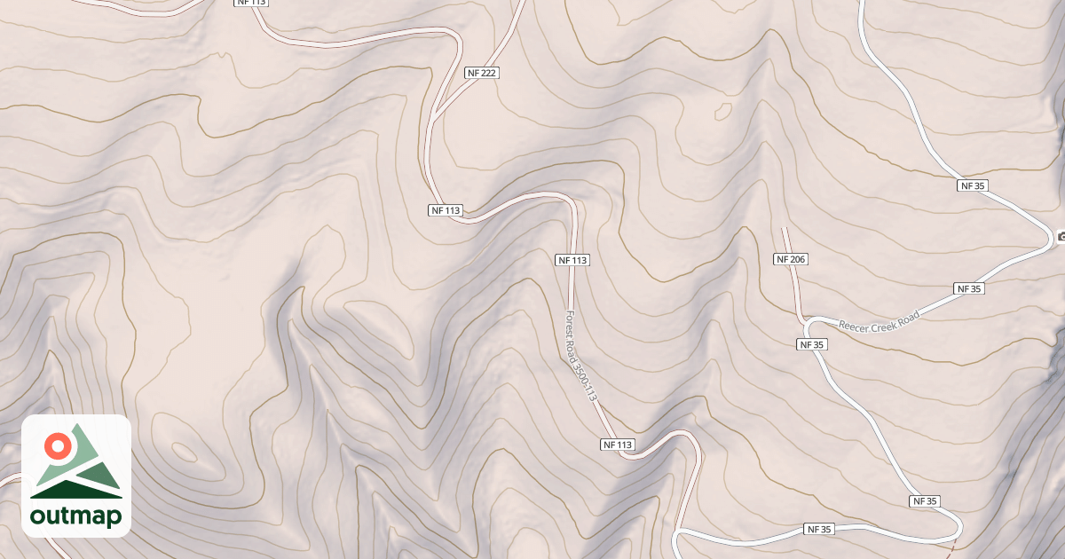 Map of JOHNSON CANYON