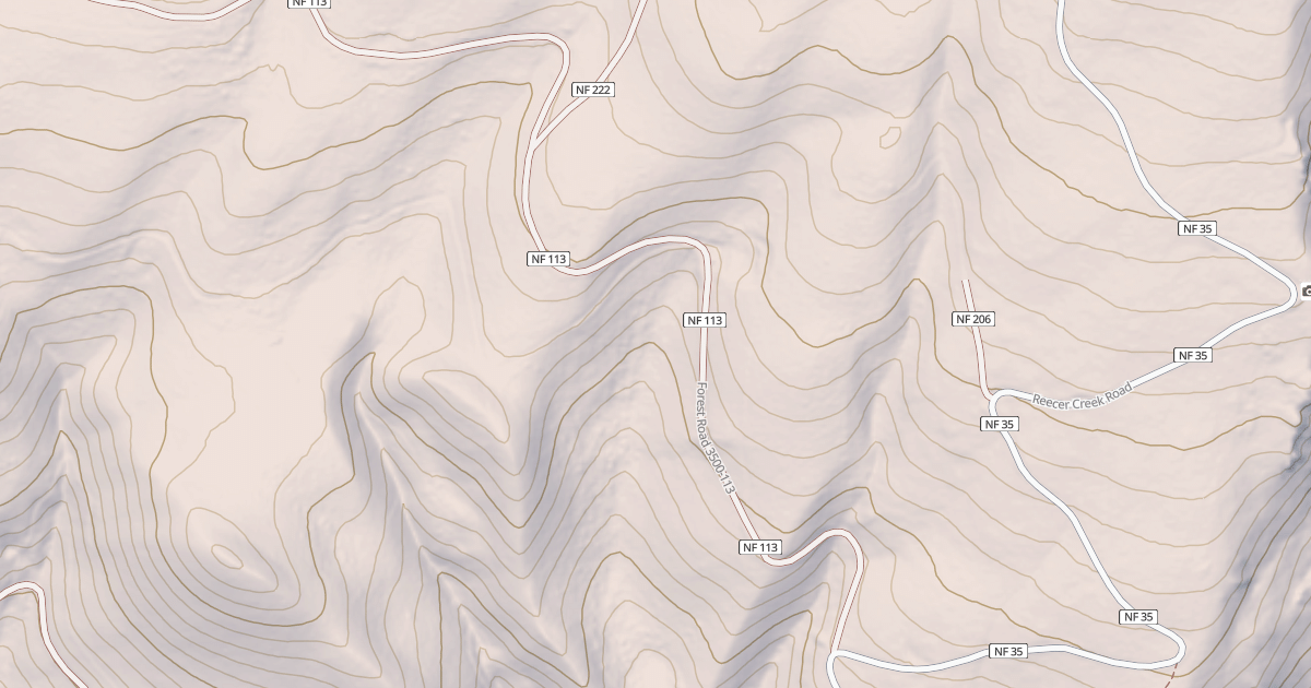 Map preview of JOHNSON CANYON