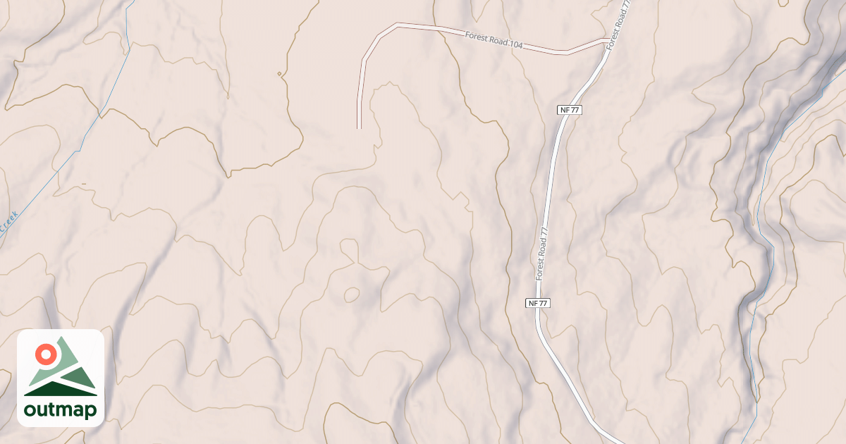 Map of 1110J