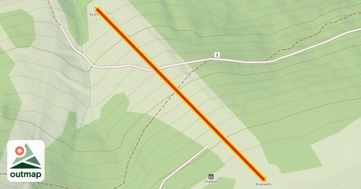 Map of Écureuils