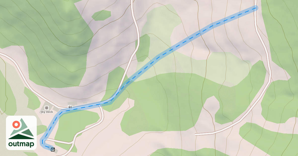Map of Advanced California Trail
