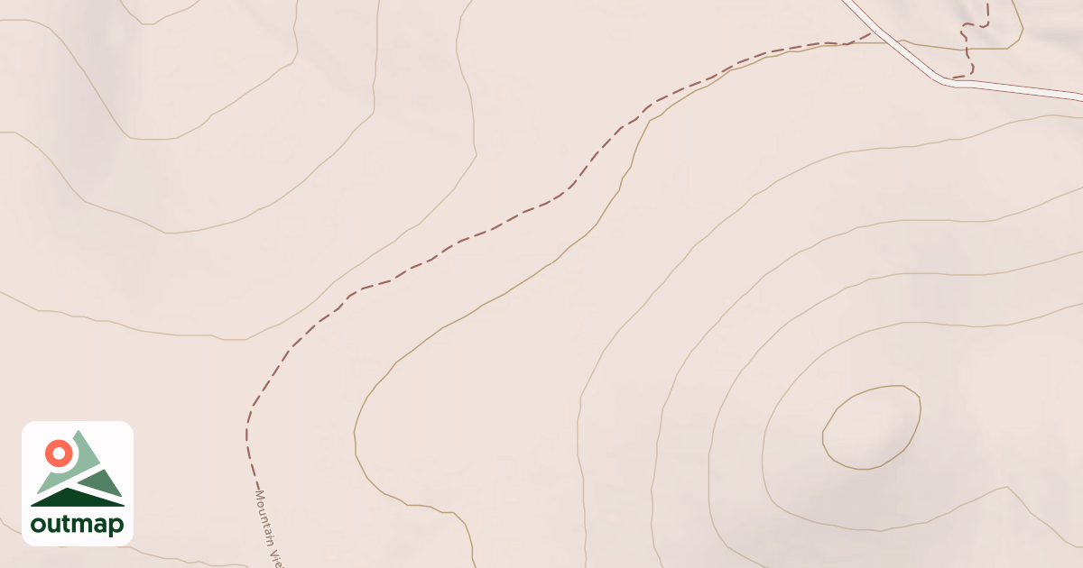 Map of Bloody Shins Trail