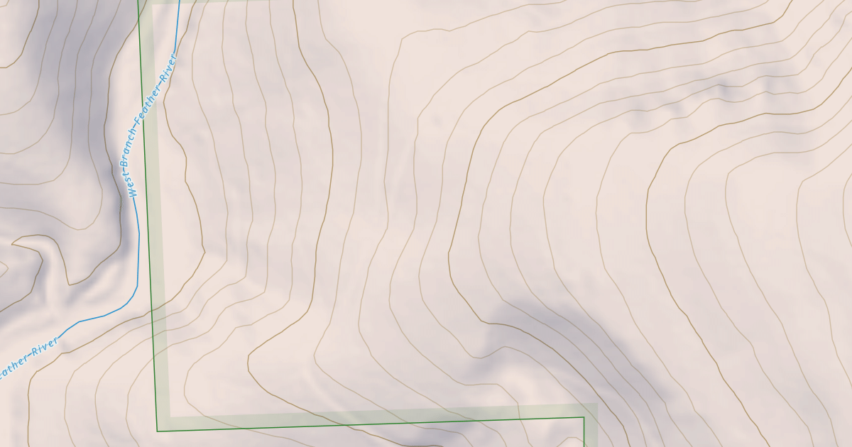 Map preview of FEATHER SPUR N