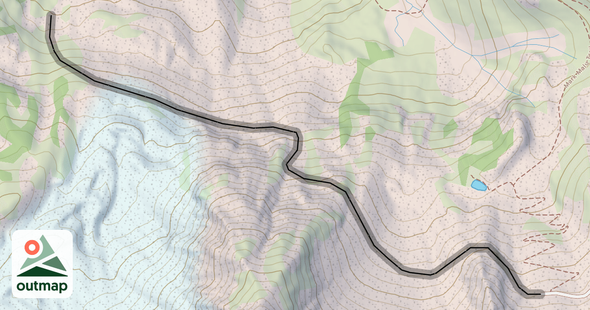 Map of Knucklehead Traverse