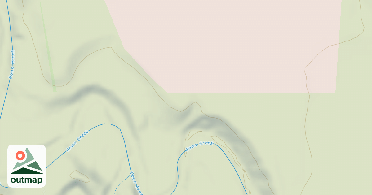 Map of Shady Oaks Native Prairie Adventure Trails