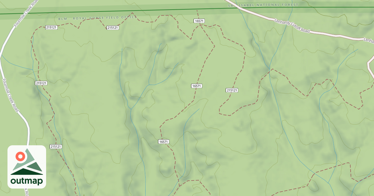 Map of BLM National GTLF Public Motorized Trails 53af1ae4-565e-43fc-9aa3-f8971be4abfb