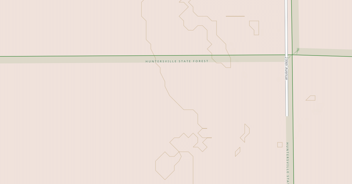 Map preview of Huntersville Trail