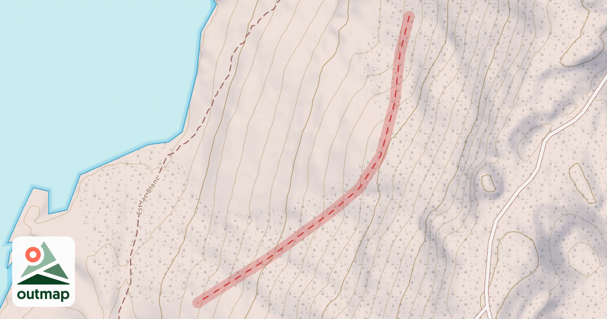 Map of La Brèche