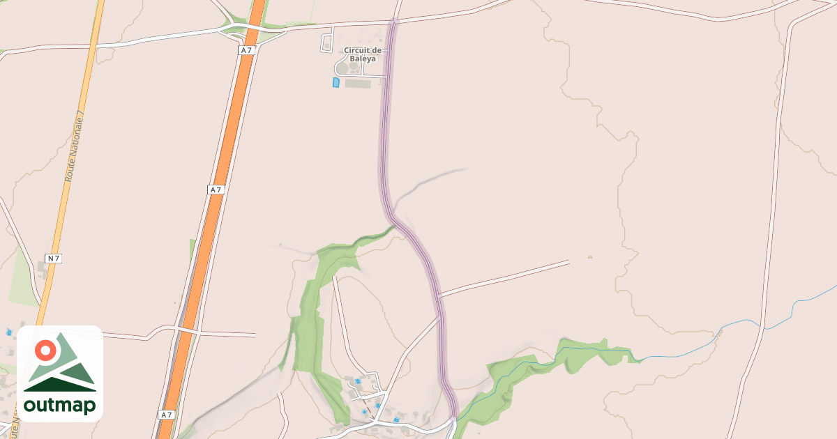 Map of Route de Grange Neuve