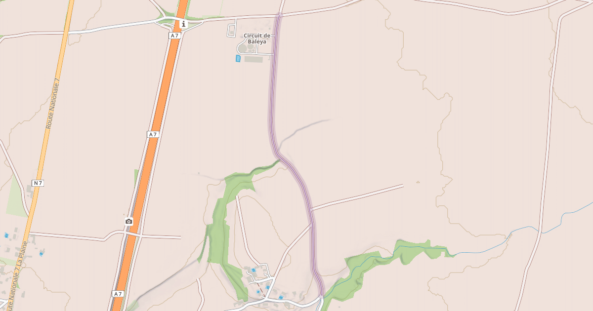 Map preview of Route de Grange Neuve