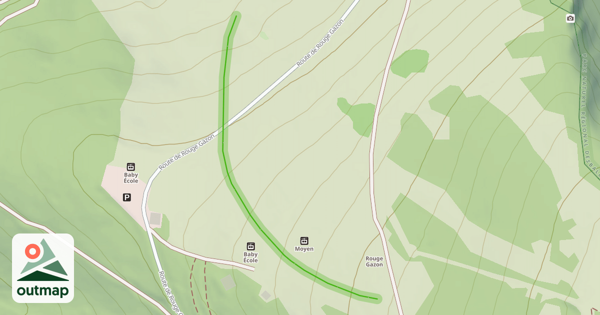 Map of La Verte