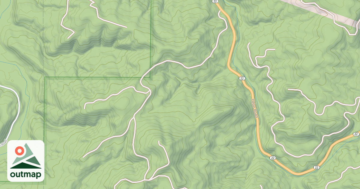Map of CONKLIN CREEK