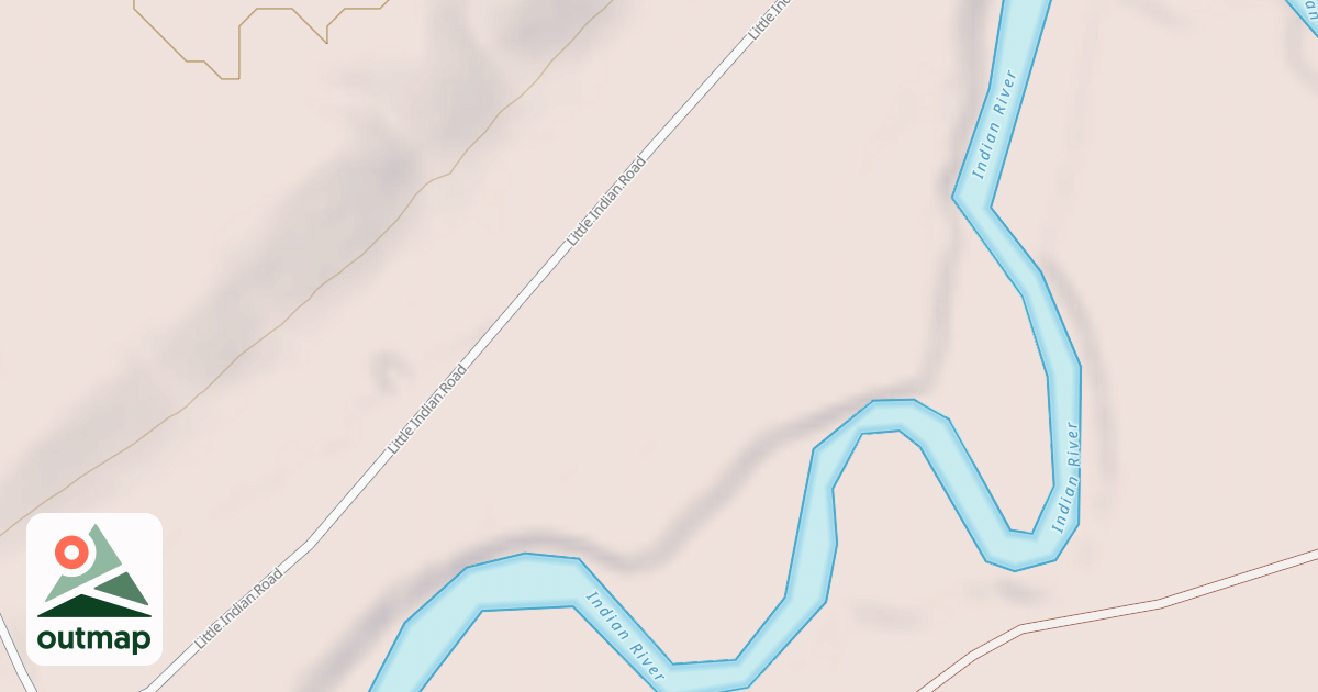 Map of LITTLE INDIAN SPUR H