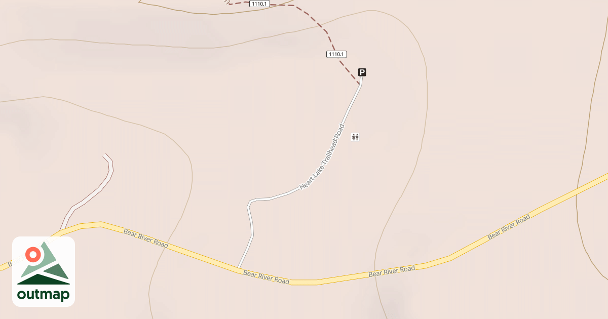 Map of HEART LAKE TRAIL
