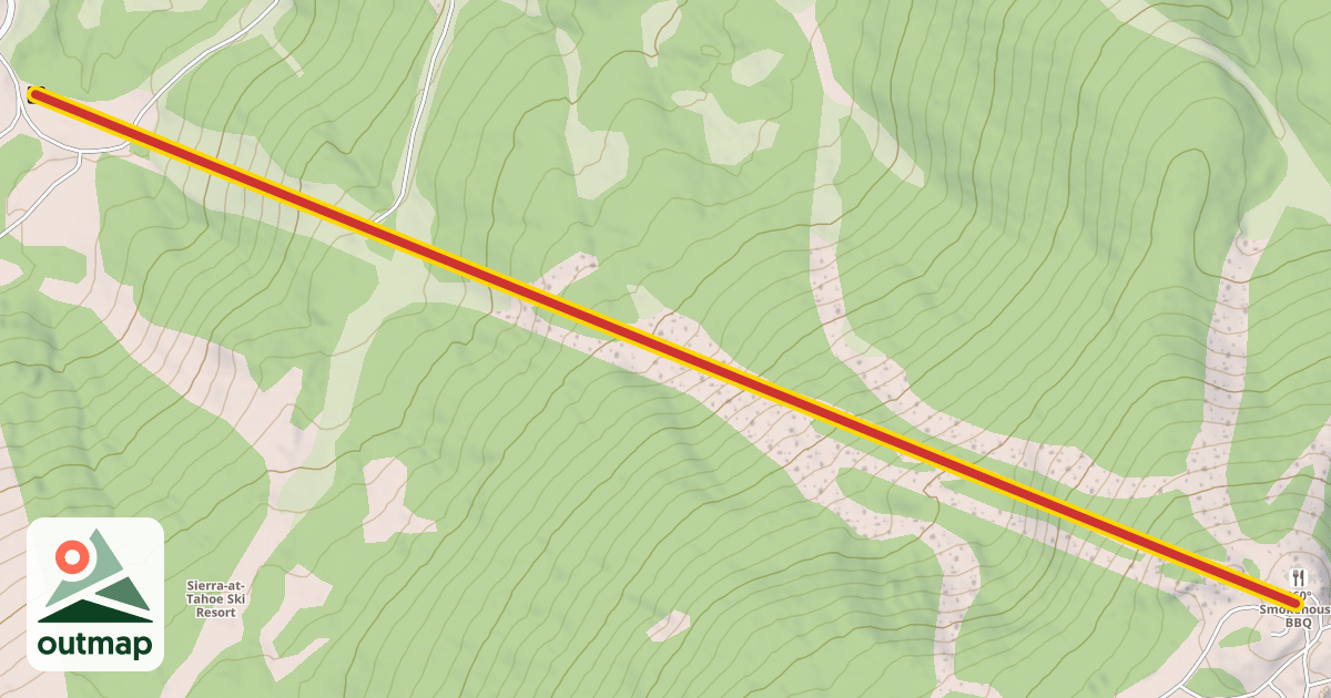 Map of Tahoe King