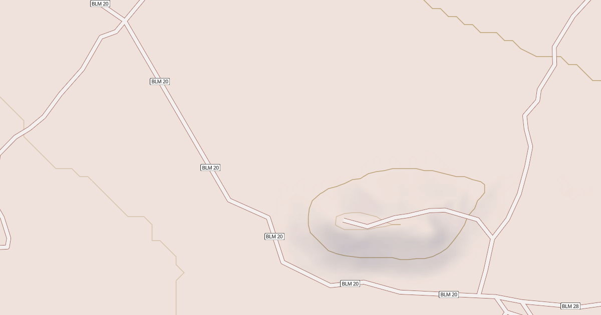 Map preview of BLM National GTLF Public Motorized Roads 3ffd1562-309a-4c7c-aa33-03679672d50f
