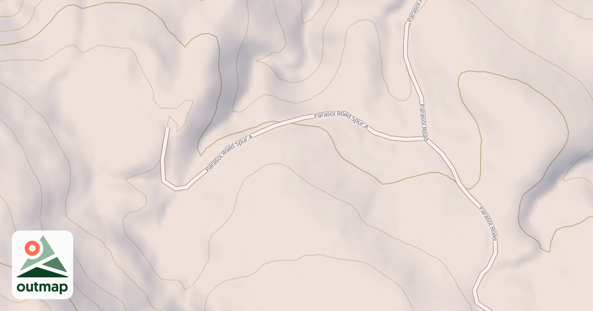Map of PARASOL SPUR A