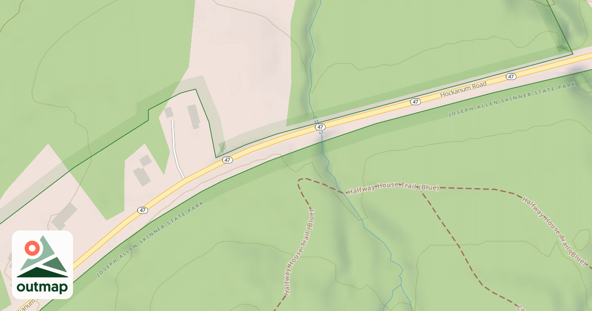 Map of Halfway House Trail