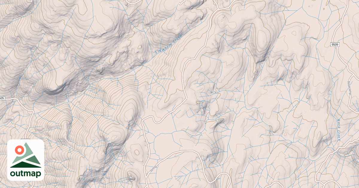Map of Bow Tie