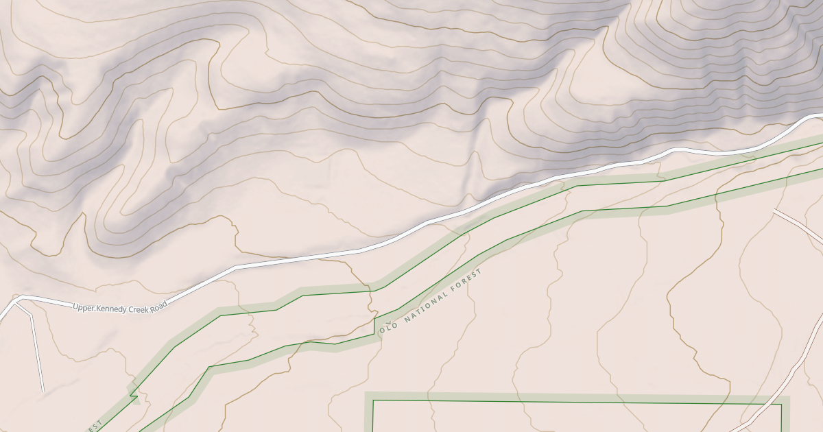 Map preview of KENNEDY CREEK