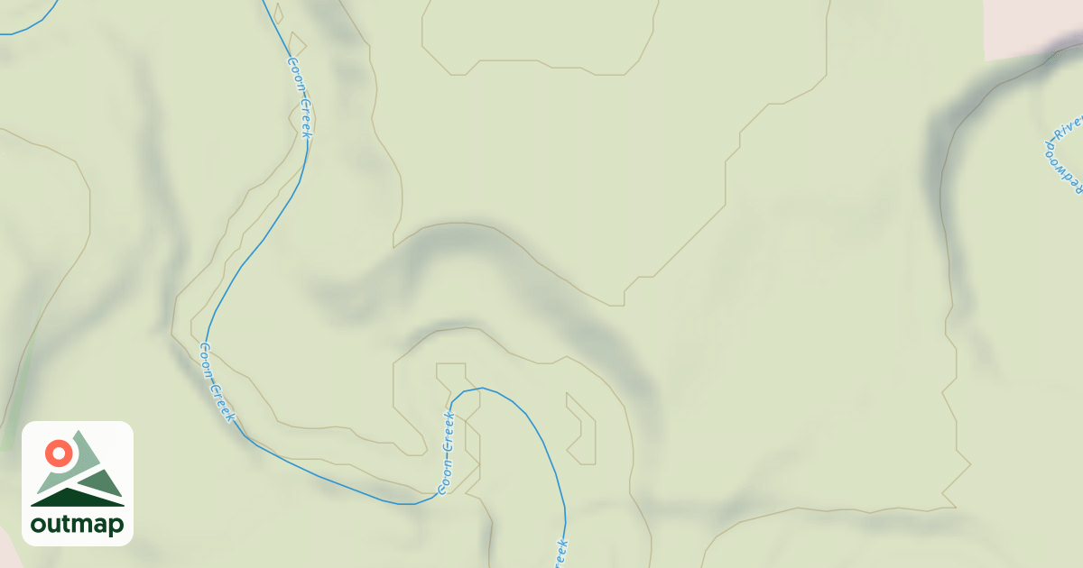 Map of Shady Oaks Native Prairie Adventure Trails