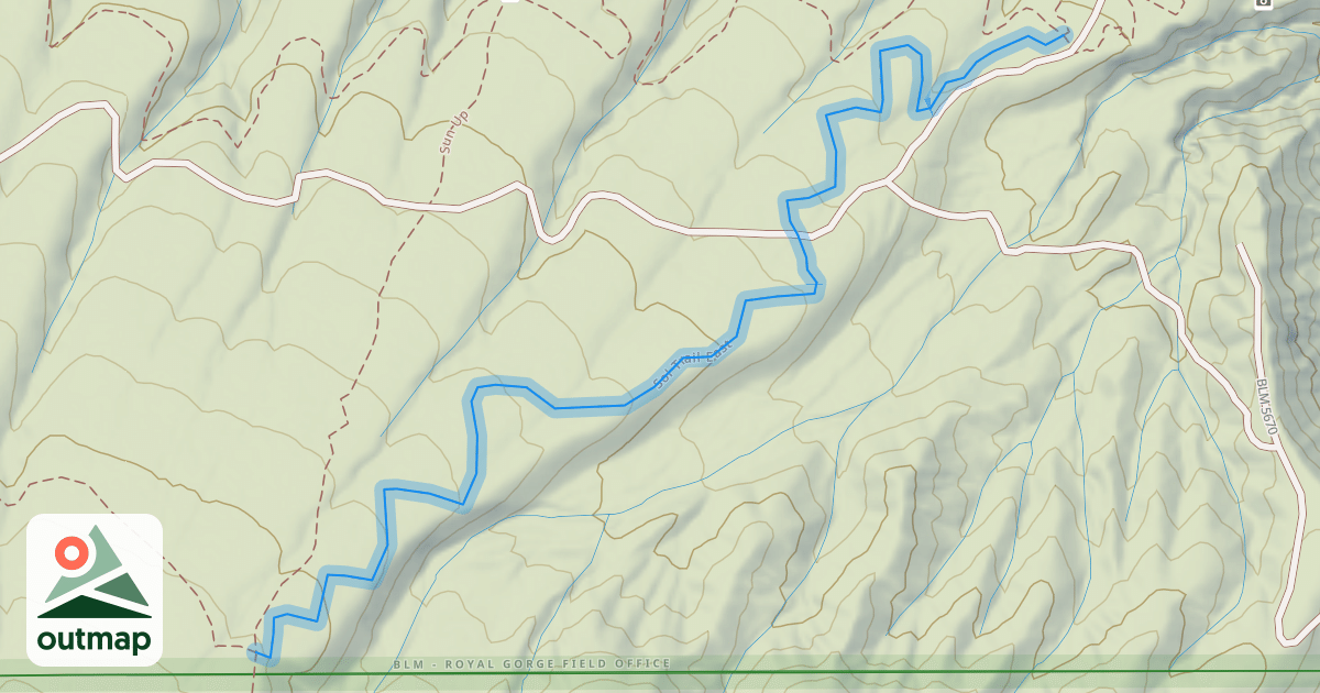 Map of Sol Trail East