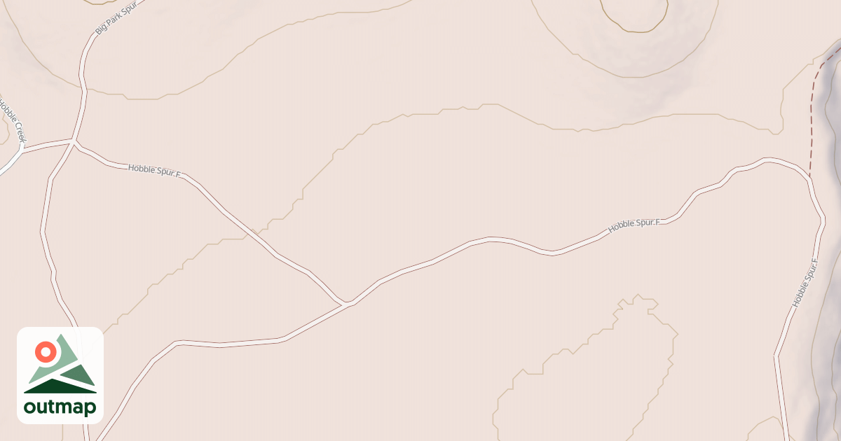 Map of HOBBLE SPUR F