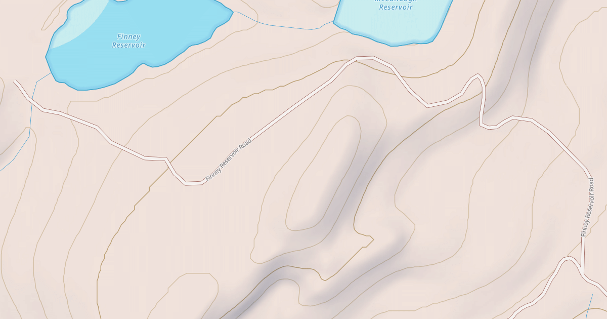 Map preview of FINNEY RESERVOIR