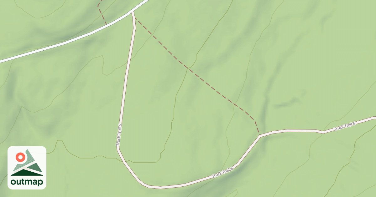Map of Truck Trail 6