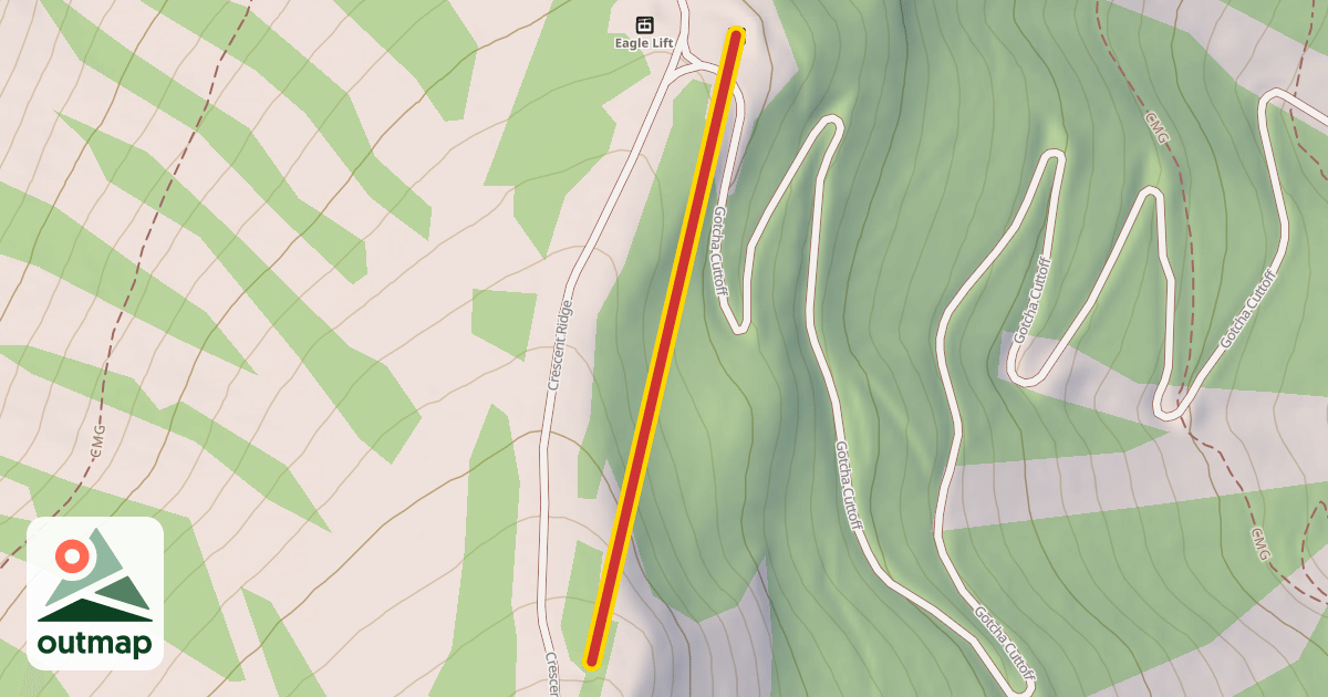 Map of Eaglet Lift