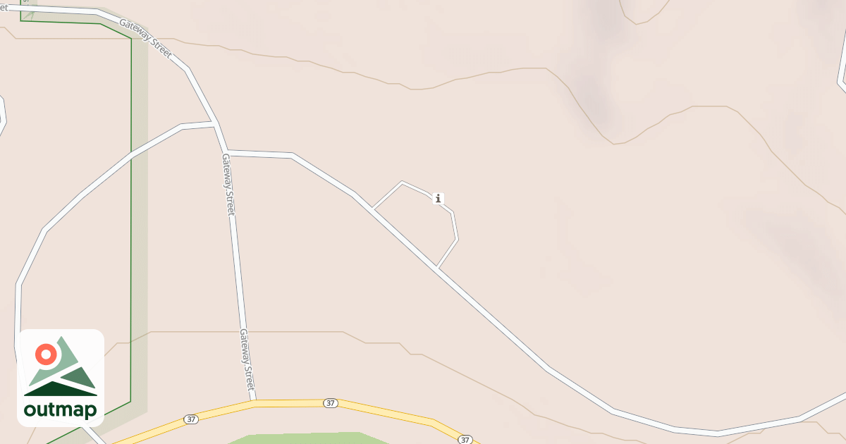 Map of CAMPGROUND DUMP STATION